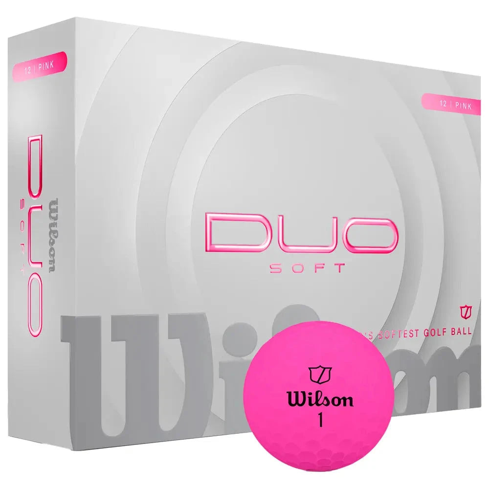 Wilson Balles 2025 Nouvelle Duo Soft Rose (boite de 12)