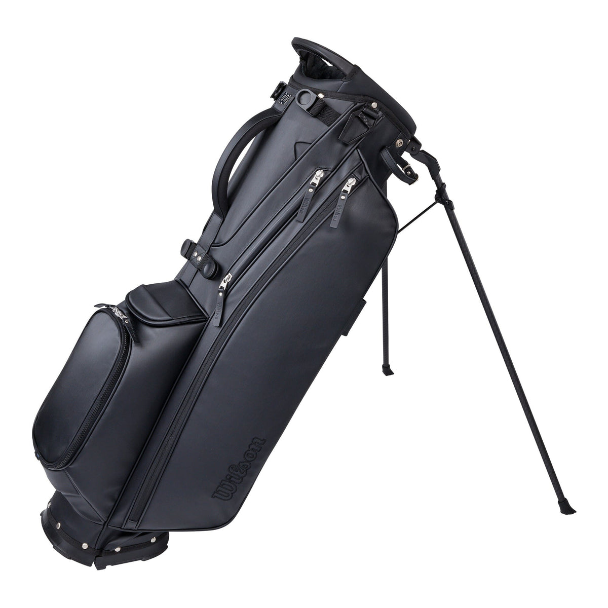 Wilson bolsa de golf The 1914 Negro - Bolsa de trípode piel PU