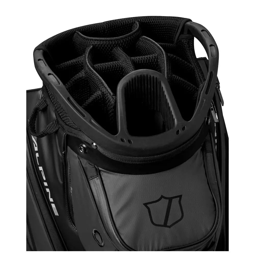 Wilson Staff Bolsa de carro Alpine Gris claro Negro