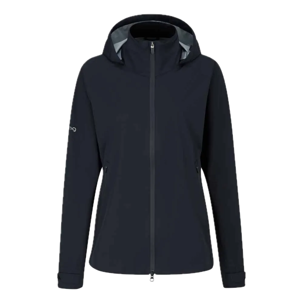 Ping Veste imperméable AquaDrive Femme Noir