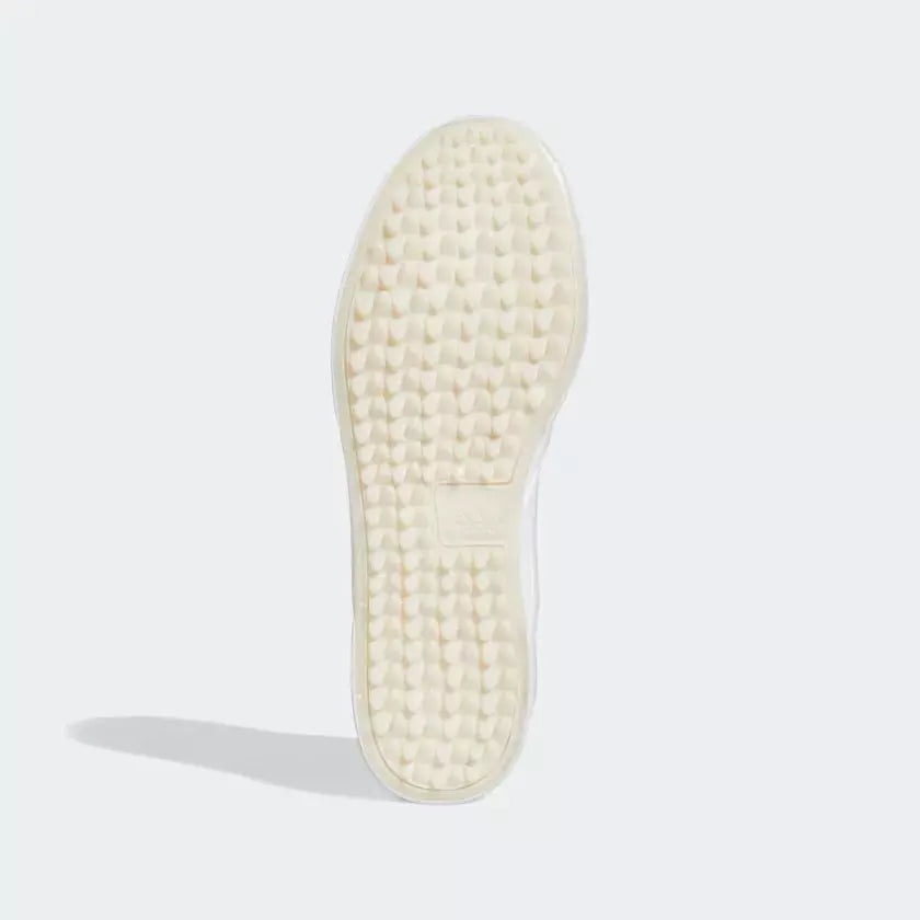 adidas Chaussures de golf adicross retro Cloud White / Chalky Brown / Aluminium