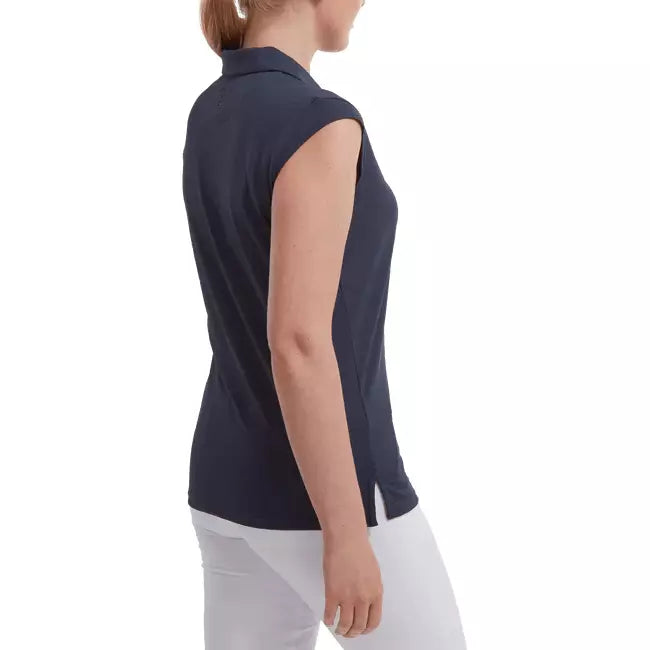 Footjoy polo en tricot avec mini manche navy