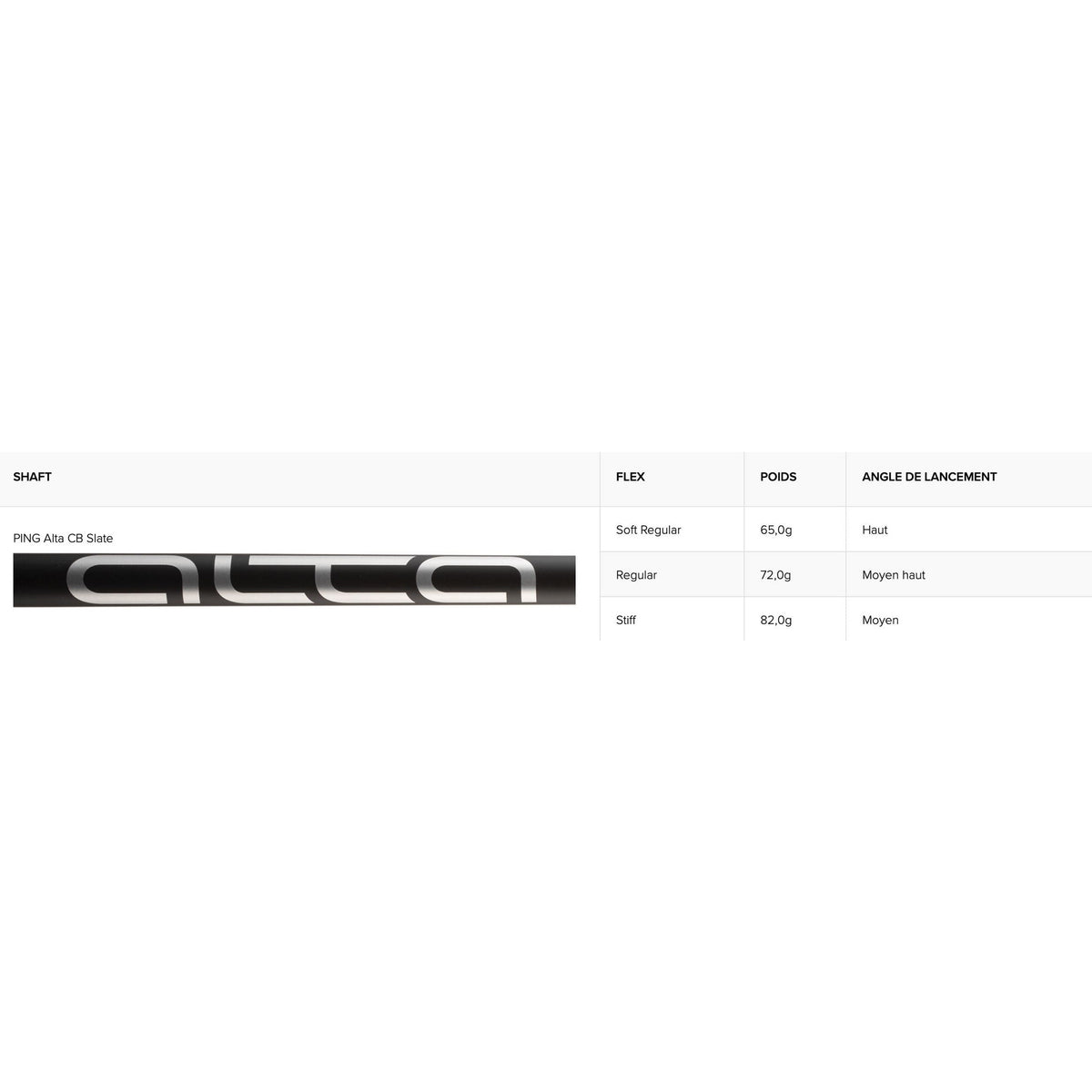 Ping Wedge GLide 4.0 shaft Graphite