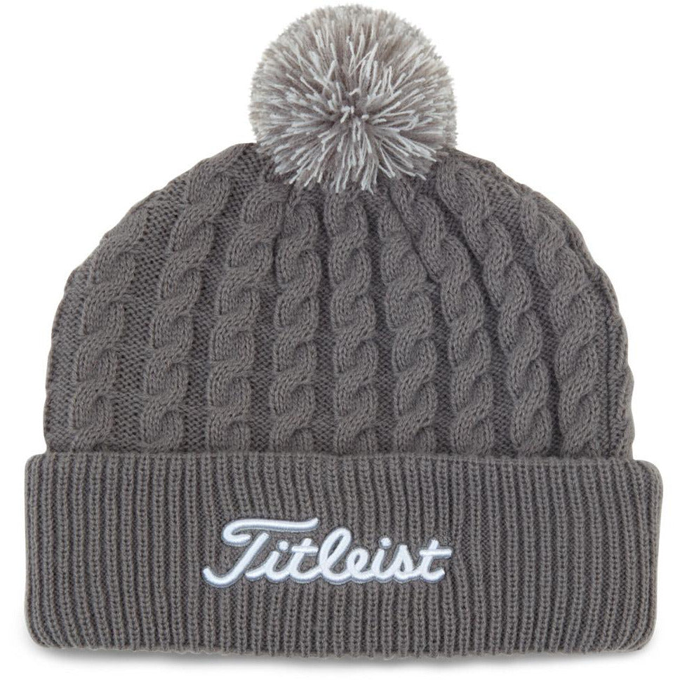 Titleist gorro Lady Pompón Gris