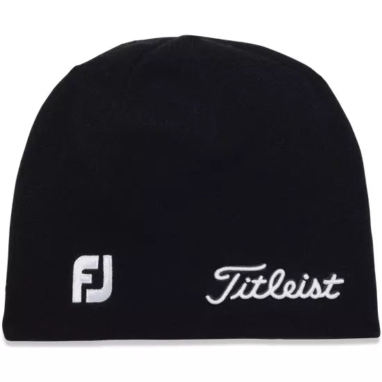 Titleist Gorro Merino negro blanco