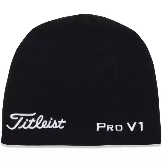 Titleist Gorro Merino negro blanco