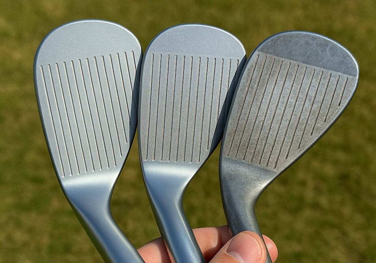 Wedges de golf : pourquoi remplacer vos clubs usés pour conserver du spin