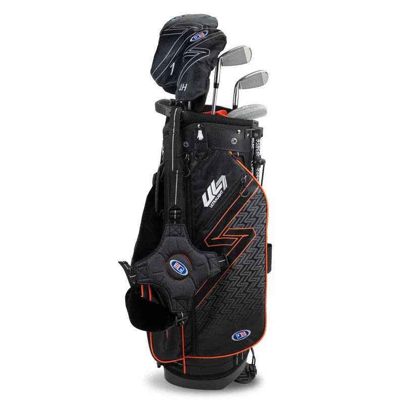 U.S. Kids Golf Pack 5 palos UL7-51 (130-137 cm) Negro / Naranja - GolfCenter.fr