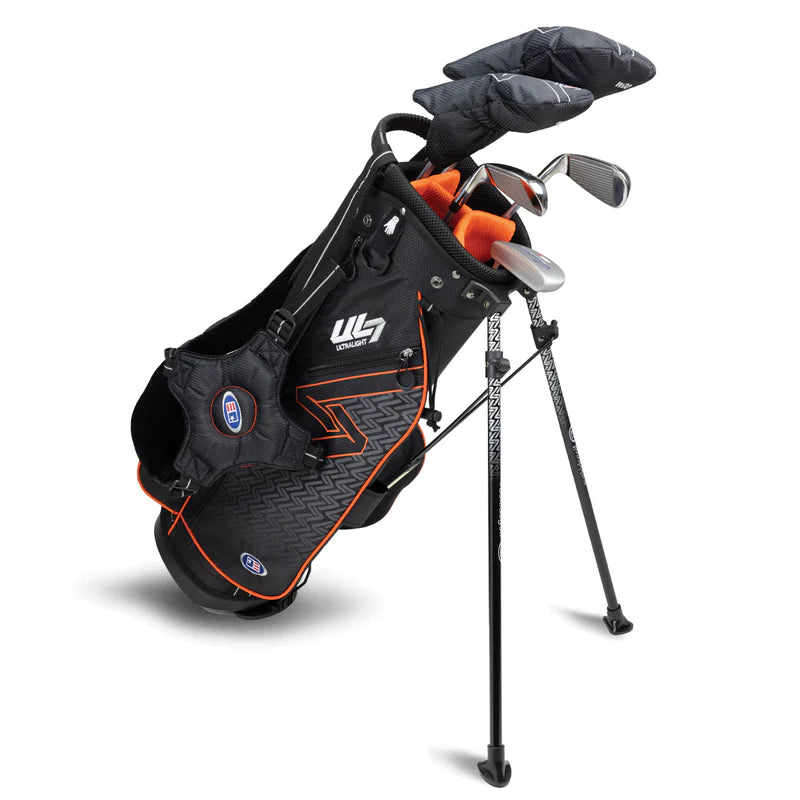 U.S. Kids Golf Pack 5 palos UL7-51 (130-137 cm) Negro / Naranja - GolfCenter.fr
