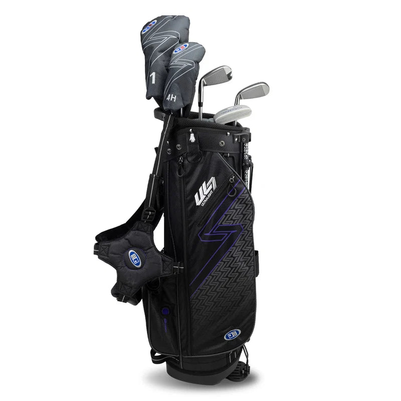 U.S. Kids Golf Pack 5 palos UL7-54 (137-145 cm) Negro / Morado - GolfCenter.fr