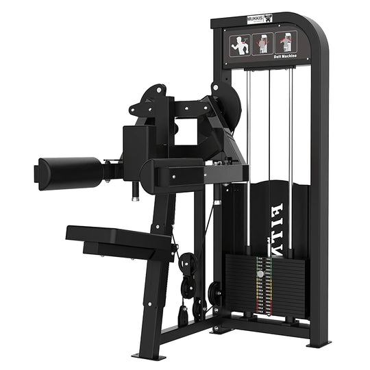 PowerBuild Seithebemaschine fuer Fitnessstudios