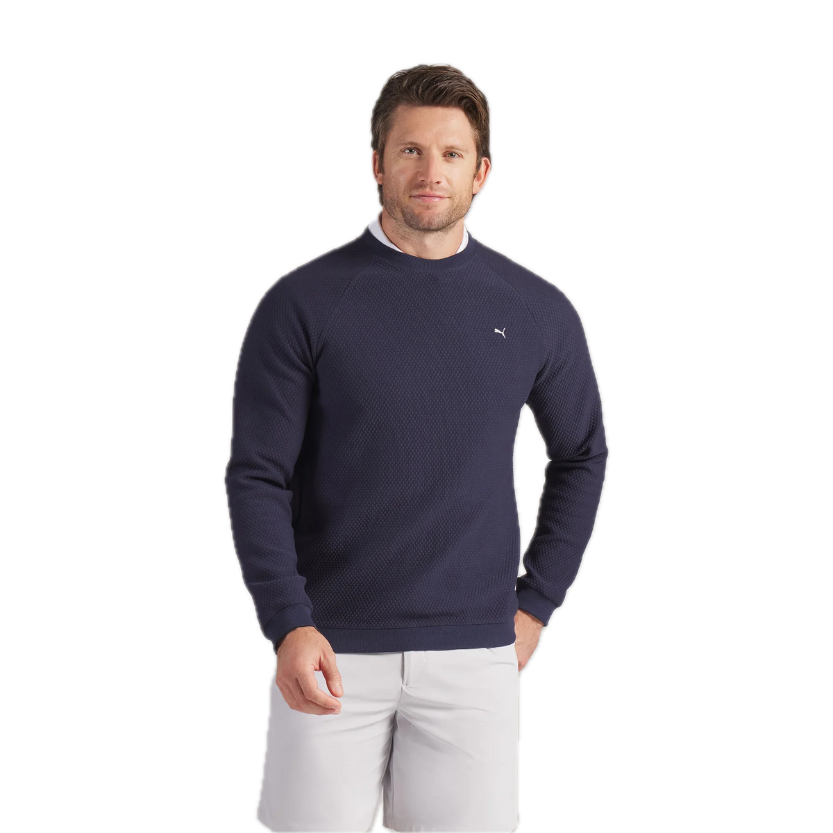 PUMA Sudadera Boulder 2.0 Col Rond Azul Marino - GolfCenter.fr