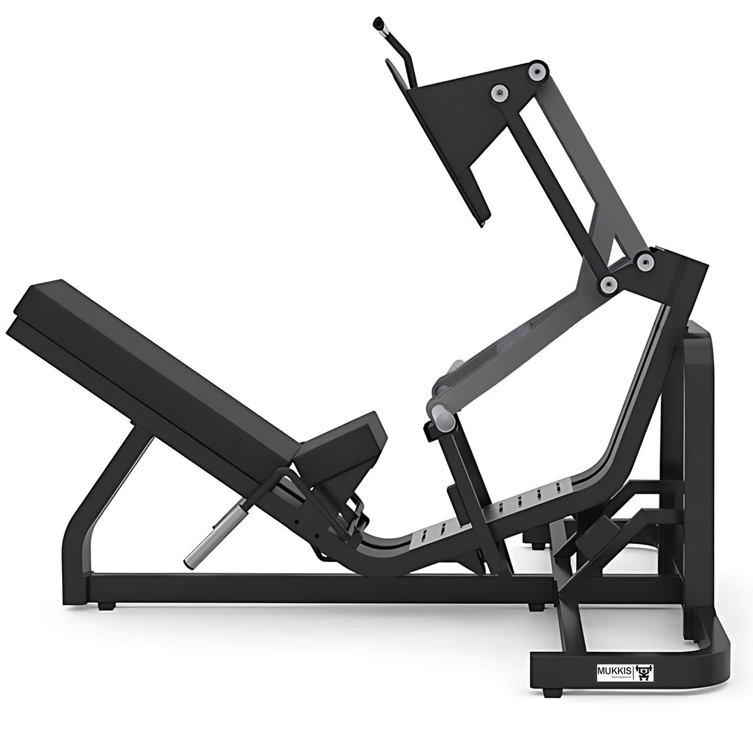 GravityGainz Beinpresse fuer Fitnessstudios Ansicht 1