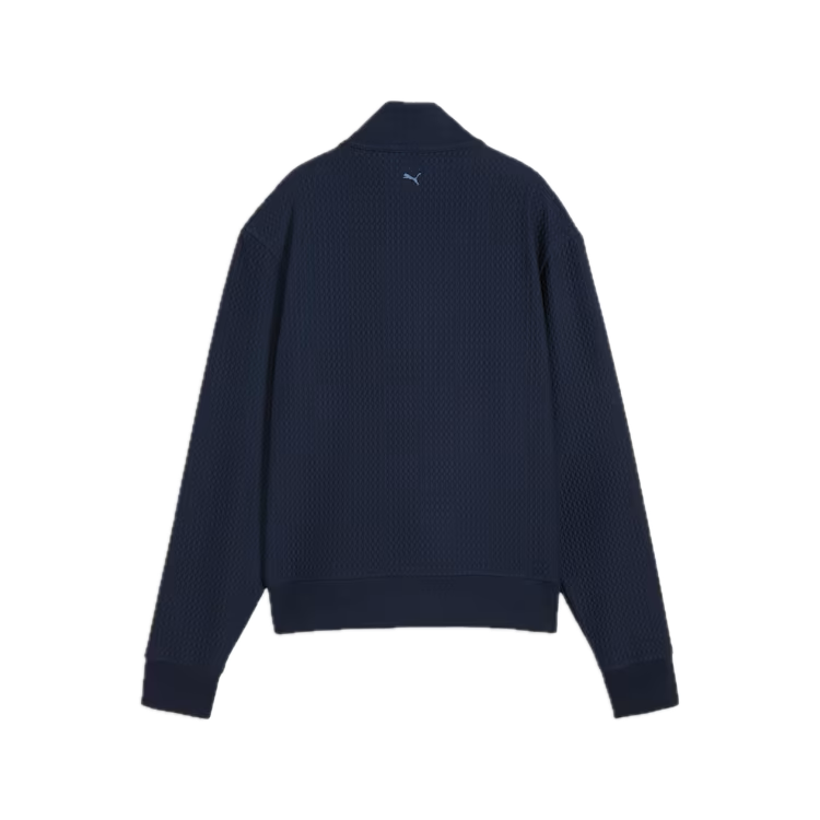 PUMA Veste Demi-Zip Boulder Femme Bleu Marine - GolfCenter.fr