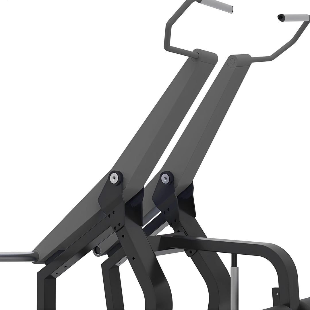 GravityGainz Latzug Maschine fuer Fitnessstudios Ansicht 4