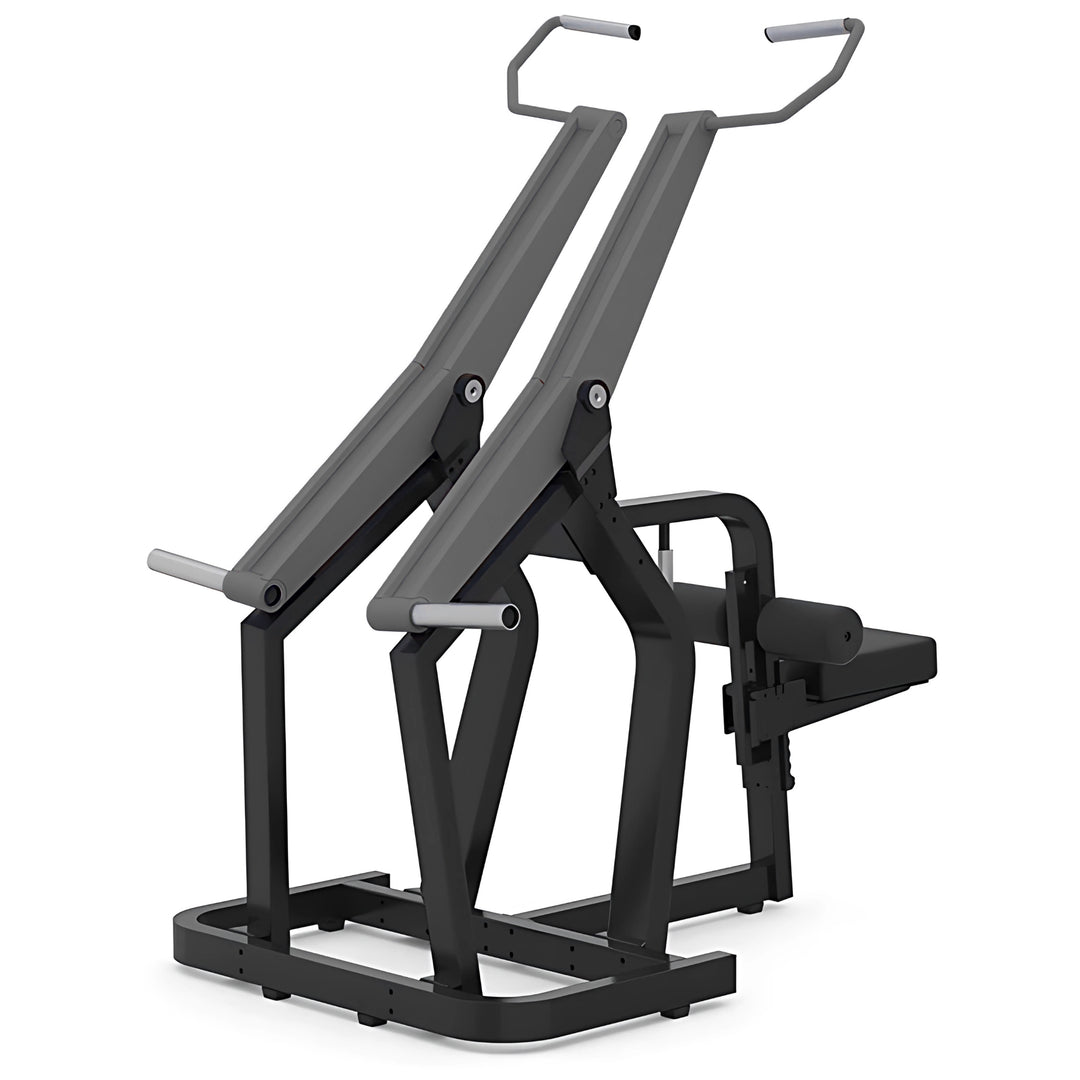 GravityGainz Latzug Maschine fuer Fitnessstudios Ansicht 2
