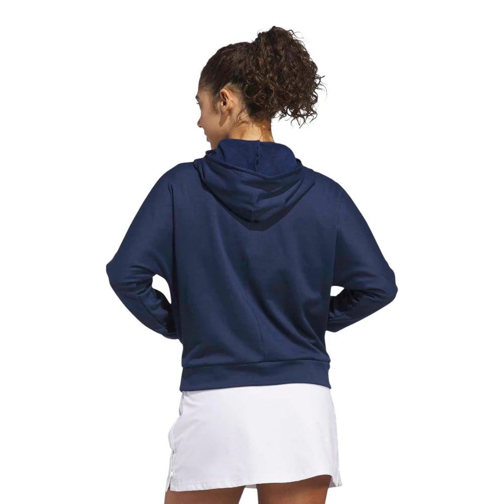 Adidas Sudadera con capucha Mujer Beyond The Course Navy - GolfCenter.fr