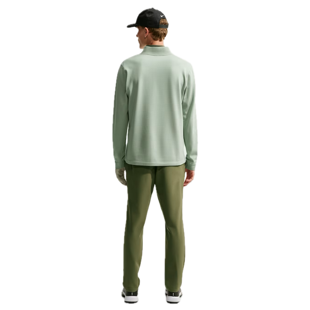 Nike Haut Demi-Zip Velocity Therma-FIT Vert Jade - GolfCenter.fr