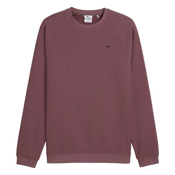 PUMA Sudadera Boulder 2.0 Col Rond Marrón Cacao - GolfCenter.fr