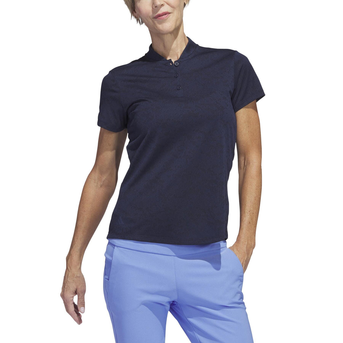 Adidas Polo femme piqué Jacquard