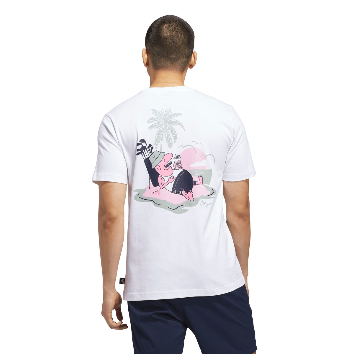 Adidas T-shirt Chip Blanc