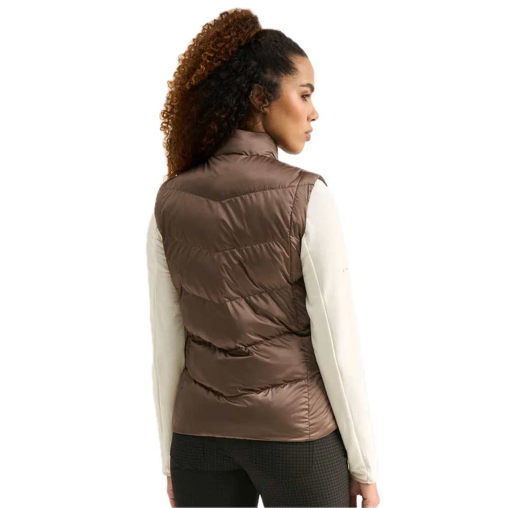 Ping Gilet sans manches matelassé Annalise Femme Café