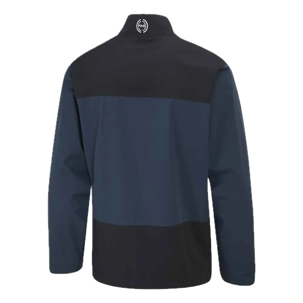 Ping Veste imperméable AquaDrive Bleu Oxford / Noir