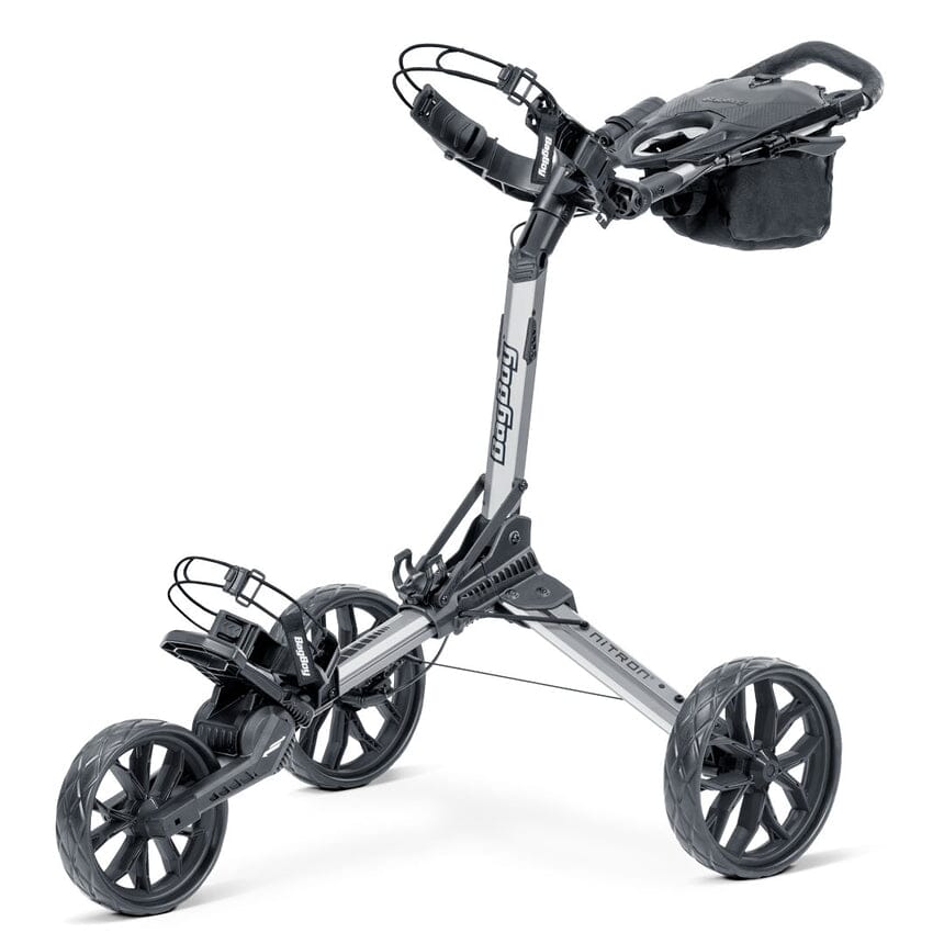 BagBoy Carro Manual Nitron Auto-Open Gris Negro