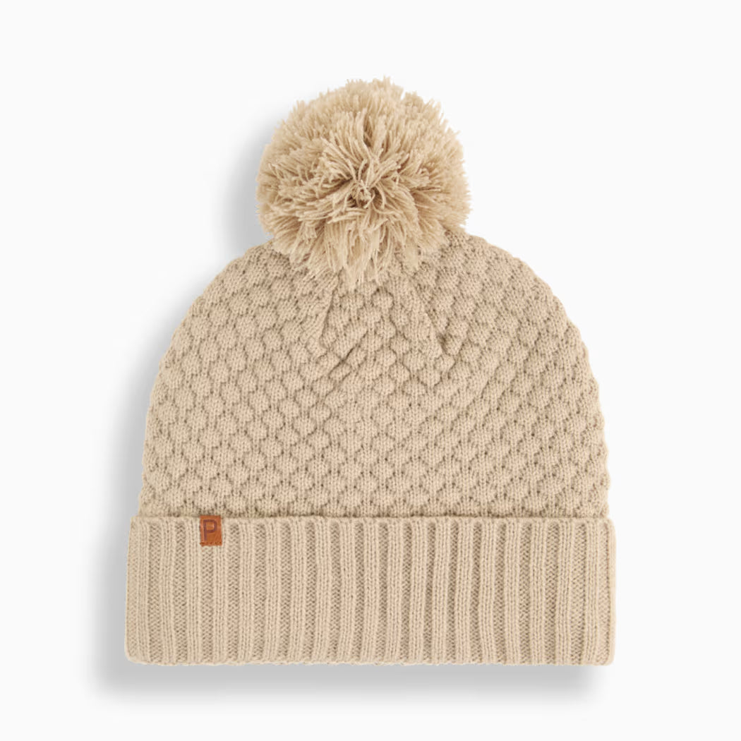 BONNET FEMME Puma Pompon Beanie Ice cofee