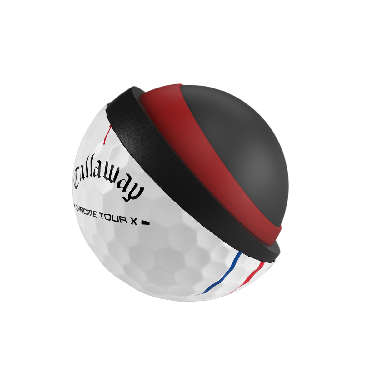 Callaway Bolas Chrome Tour X Blanca Triple Track 2026 (caja de 12)
