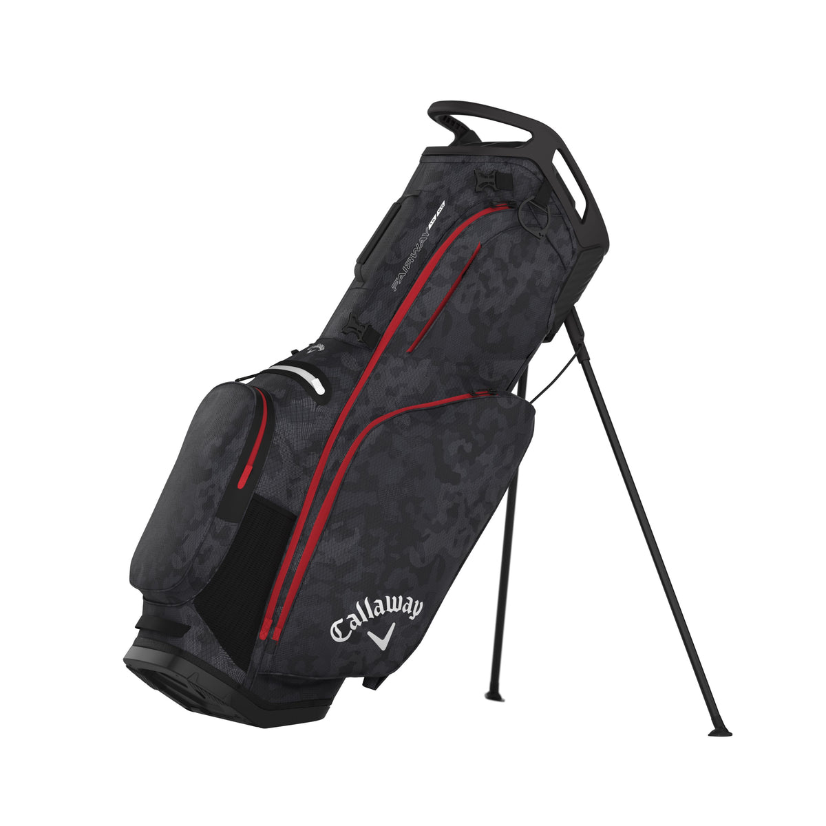 Callaway Golf bolsa de trípode Fairway 14 HD Grafito Camo Rojo 2026