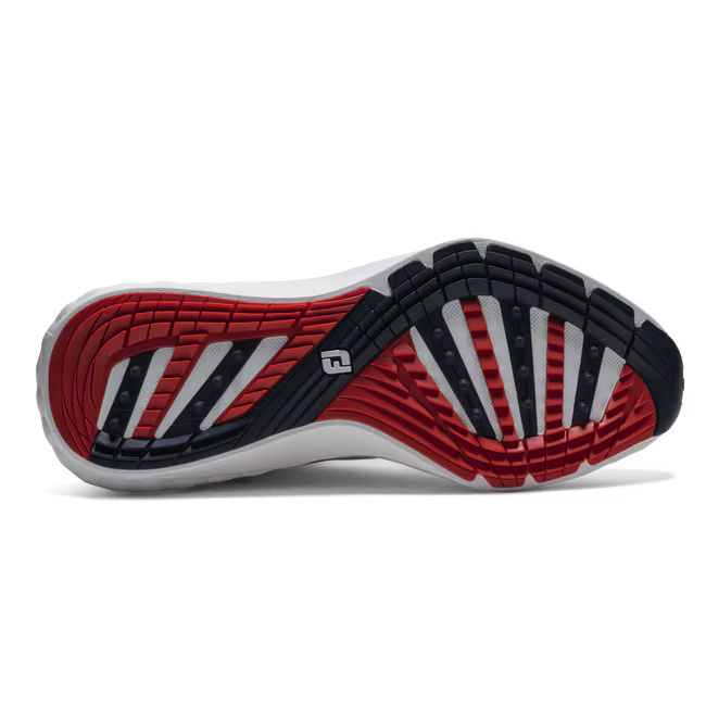 FootJoy zapato de golf Quantum Leather boa BLANCO BLANCO GRIS