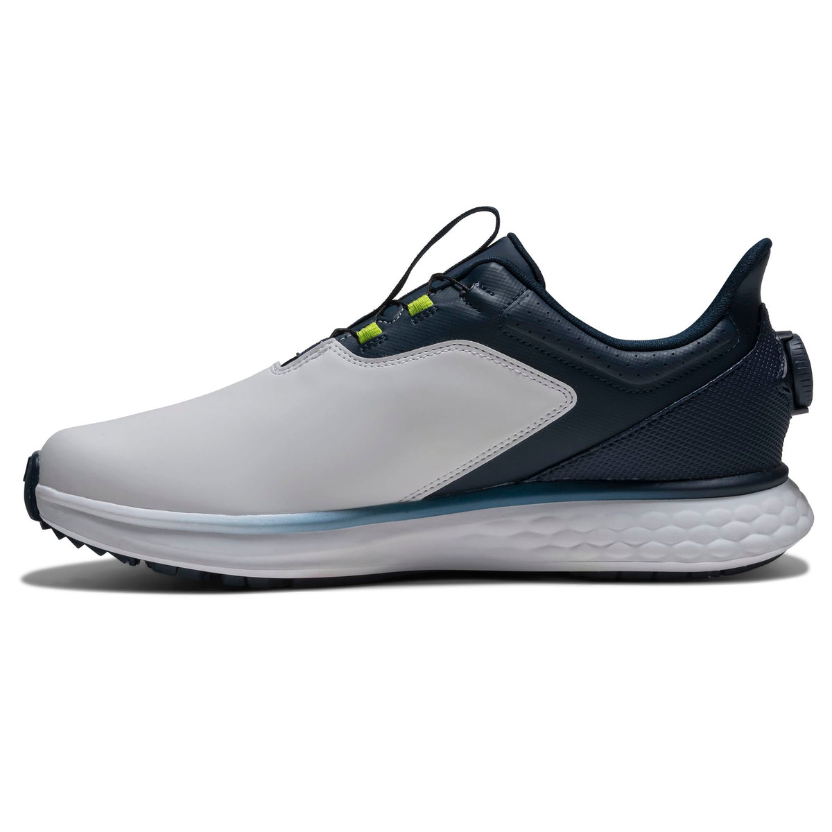 FootJoy Chaussure PULSE BOA blanche Marine Bleu