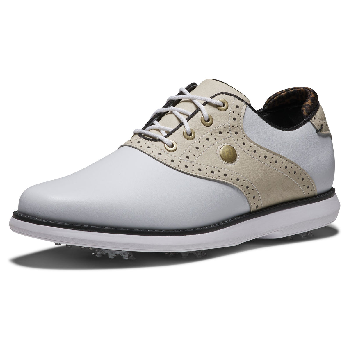 Footjoy Zapato Mujer Traditions white Beige Clara