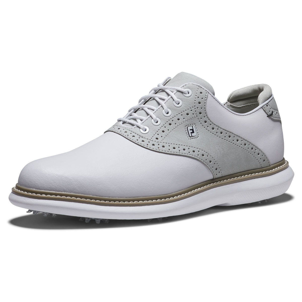 FootJoy Zapatos Traditions Blanco gris Blanco