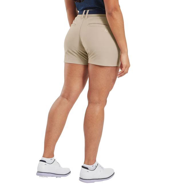 Footjoy Short para mujer Beige
