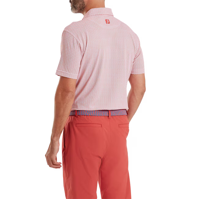 Footjoy Polo Imprimé Coquillage