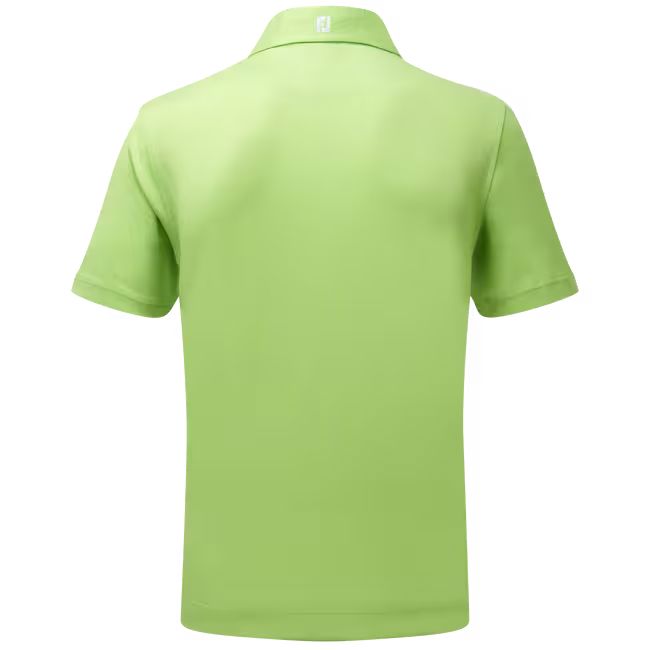 Footjoy polo Stretch Piqué Solid Vert citron (lime)
