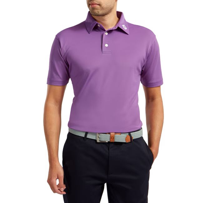 Footjoy polo Stretch Piqué Solid Violet