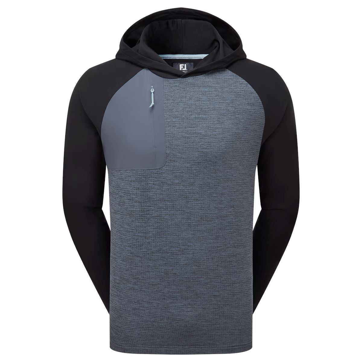 FootJoy Hoodie ThermoSeries Charcoal Negro