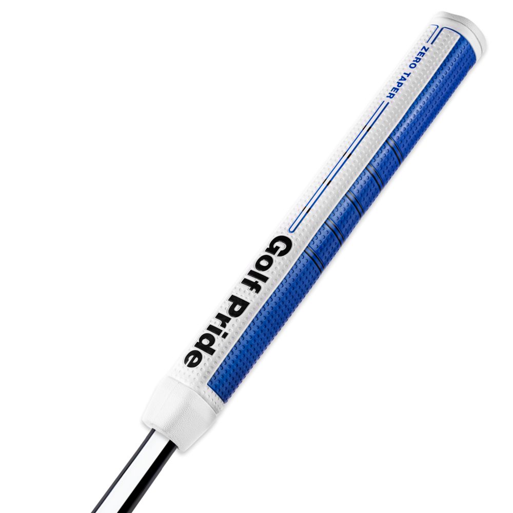 Golf Pride Grip putter Zero Taper Straight Blanco Azul