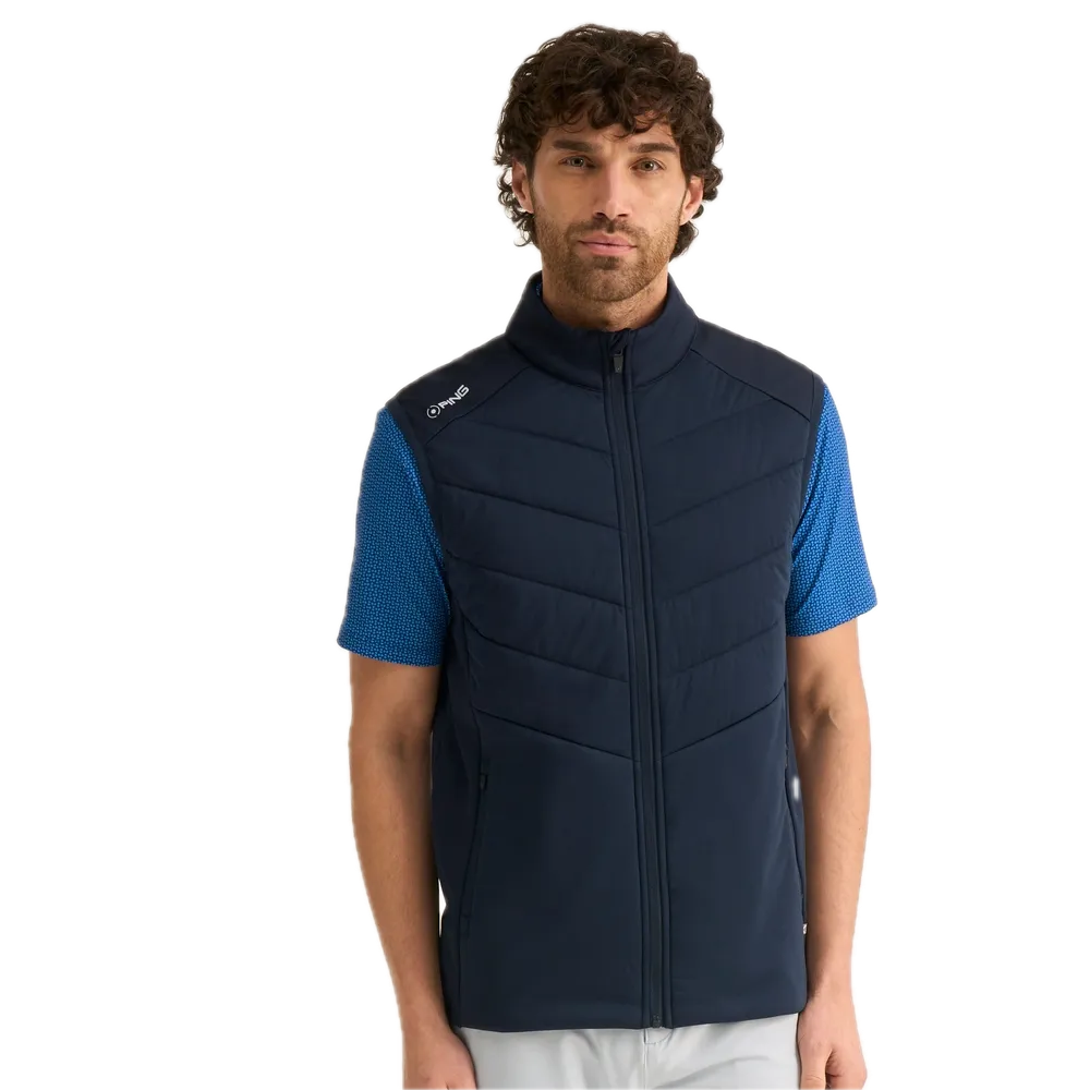 Ping Gilet sans manches hybride Ivan Bleu Marine