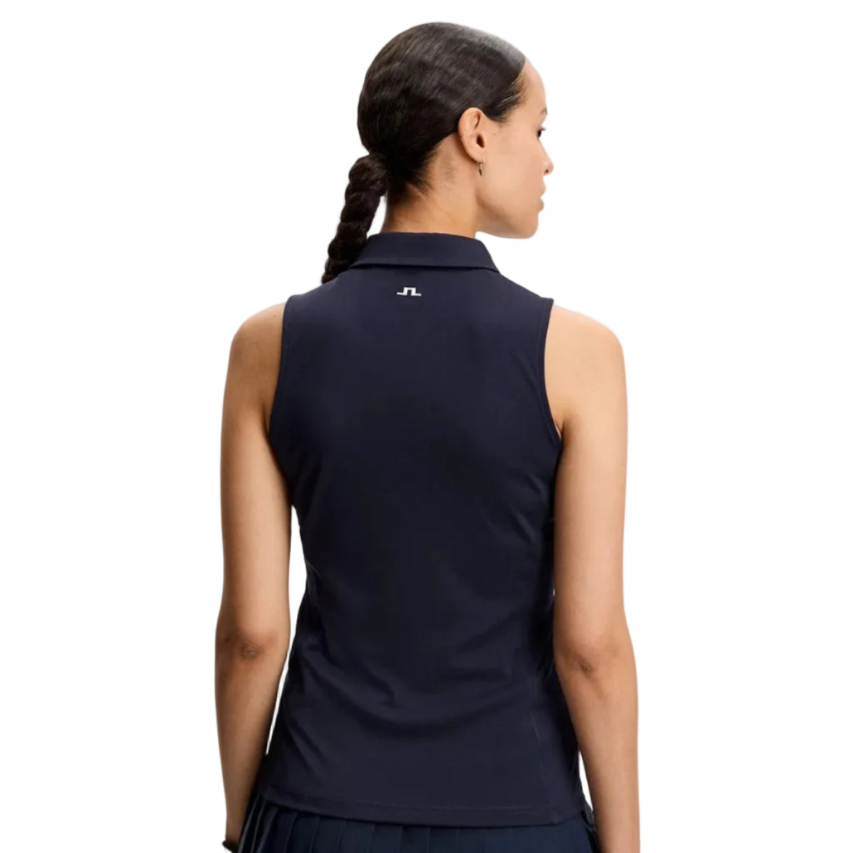 J.Lindeberg Polo sin mangas Mujer Dena Navy