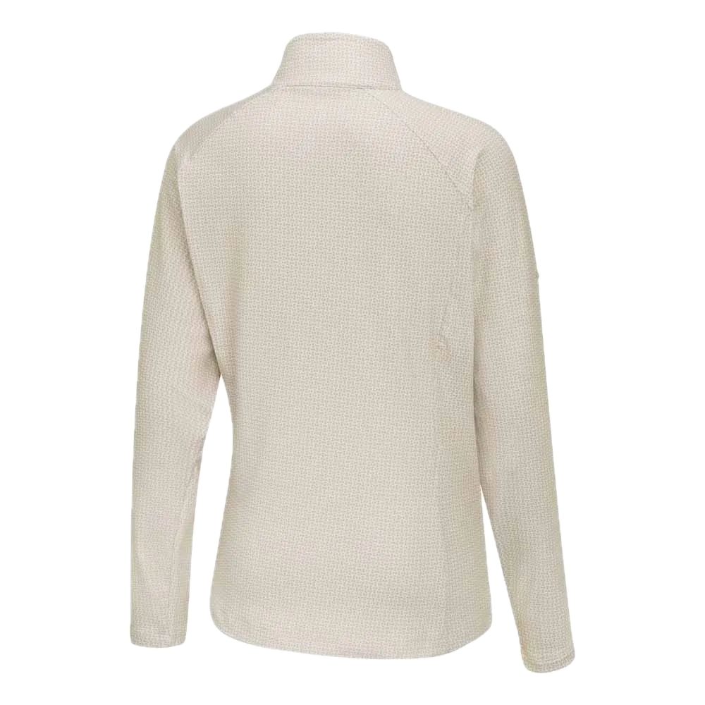 Ping Haut manches longues imprimé Jasmine Femme Blanc Cassé / Beige Sable