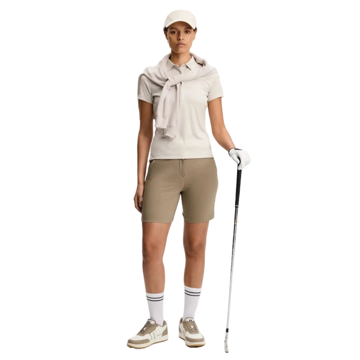 J.Lindeberg Polo Mujer Tour Tech Moonbeam