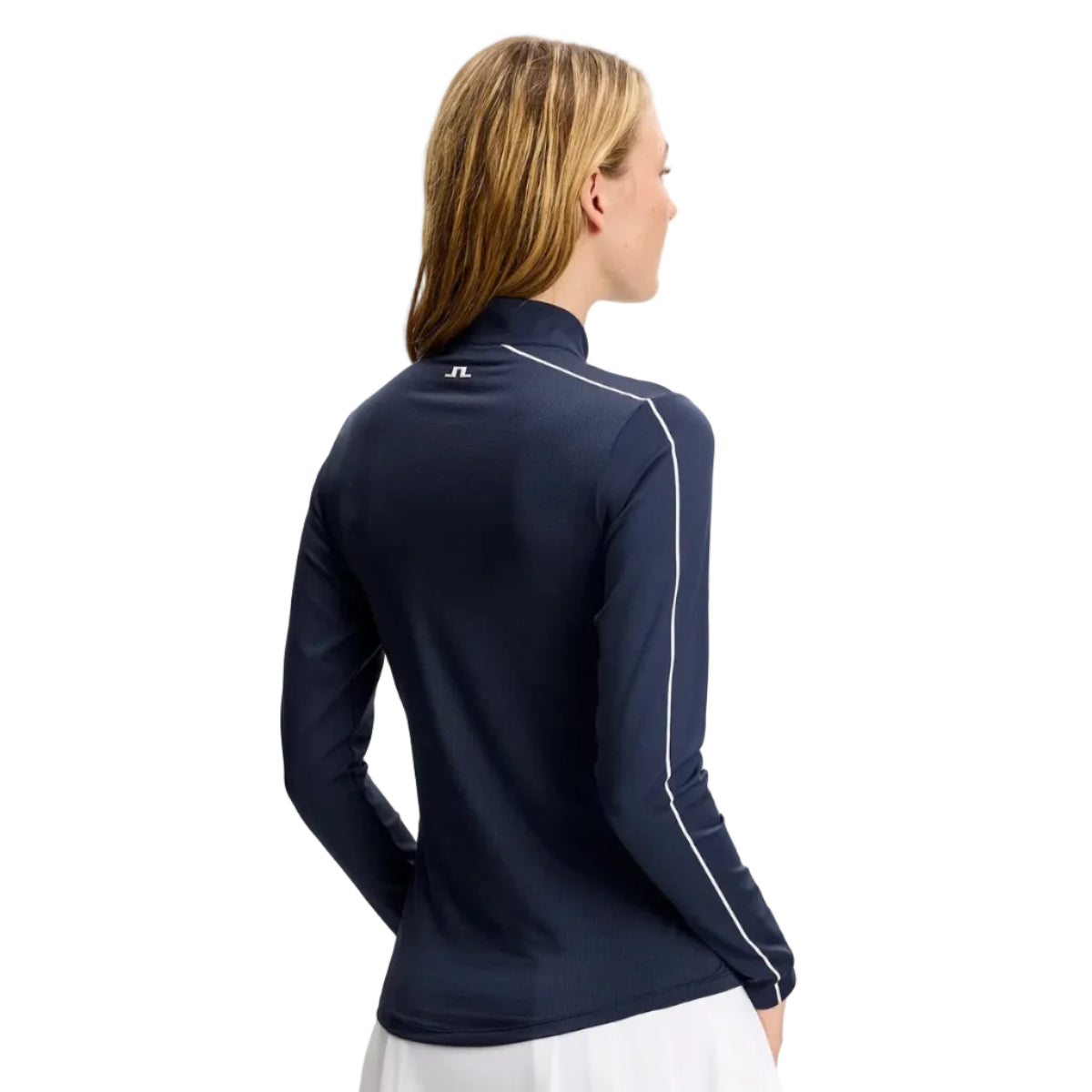 J.Lindeberg Jersey Mujer Adiola Quarter Zip Navy