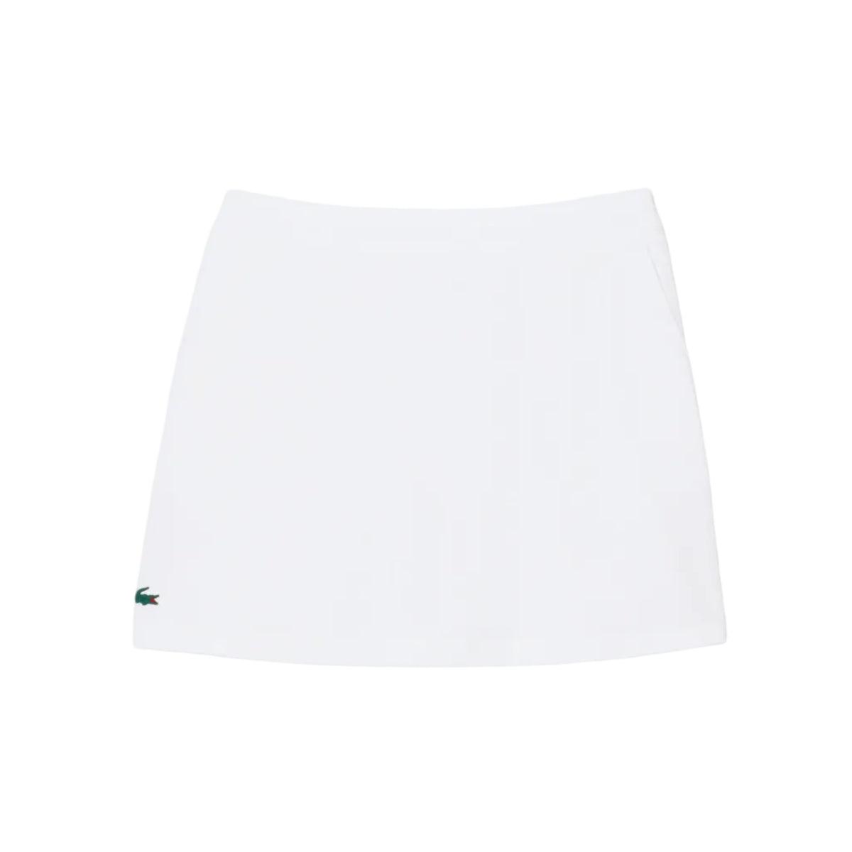 Lacoste Falda Golf Ultra Dry shorty integrado Blanca