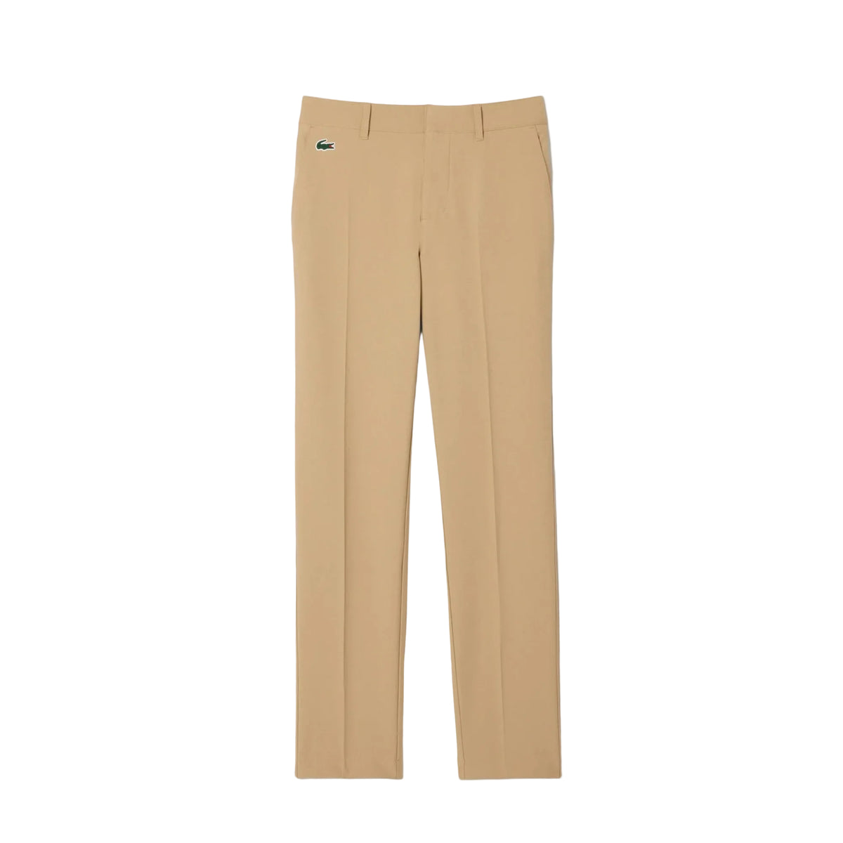 Lacoste Pantalón de golf chino slim fit beige