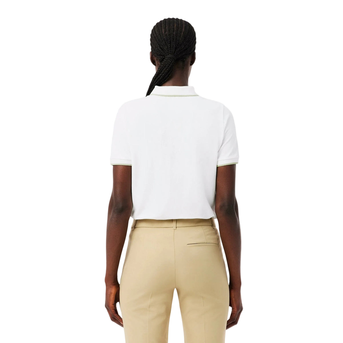 Lacoste Polo Golf termorregulador Petit Piqué Blanco