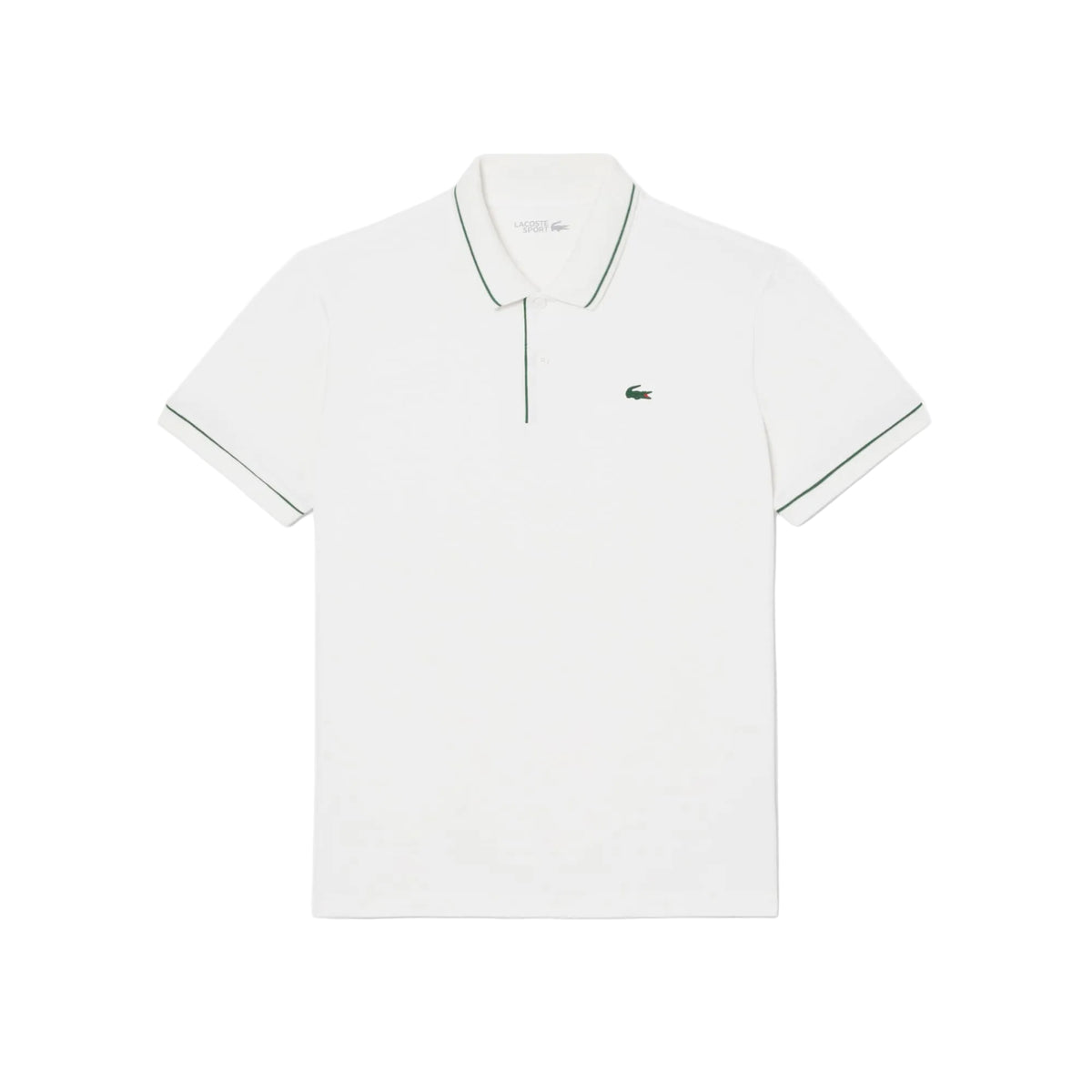Lacoste Polo Golf termorregulador Petit Piqué Blanco